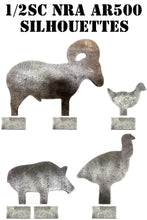 Load image into Gallery viewer, 1/2 Scale NRA Metallic Silhouettes