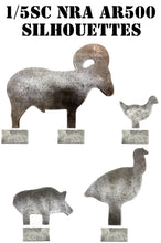 Load image into Gallery viewer, 1/5 Scale NRA Metallic Silhouettes