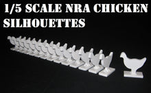 Load image into Gallery viewer, 1/5 Scale NRA Metallic Silhouettes