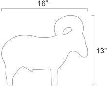 Load image into Gallery viewer, Magnum Target 4pc 3/8" AR500 1/2sc IHMSA/NRA Metallic Silhouette Rifle Steel Shooting Target Gongs (124-GONGS-1H) (124-GONGS-2H)