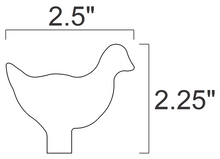 Load image into Gallery viewer, DIY 3/8" AR500 1/5sc. NRA/IHMSA Metallic Silhouette Steel Target Swingers for 3/4" EMT Conduit or 3/4" Pipe (1.050" OD) - 8pc Rifle Rated Set (SWR4UAR500)