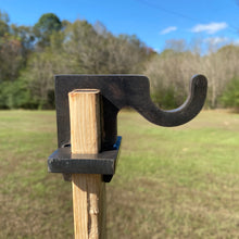 Load image into Gallery viewer, 3/8" AR500 Hardened Steel 1x2 Topper Hook for Metal Range Shooting Targets - 1pc or 4pc (1x2HOOK1AR500) (1x2HOOK4AR500)