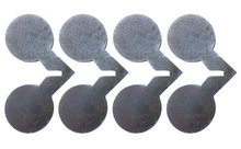 Load image into Gallery viewer, Magnum Target 3/8" AR500 Reactive Steel Shooting Target - NOT Welded Flip Jumping Jack 4"  1pc or 2pc (1-WJJ4AR500-UWELD / 2-WJJ4AR500-UWELD)