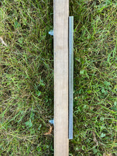 Load image into Gallery viewer, 1pc 3/8" AR500 Steel Protector Plate for Wooden 2x4 Target Stands - 3.5"x12" or 3.5"x24" (2x4-PP3.5x12AR500) (2x4-PP3.5x24AR500)