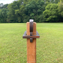 Load image into Gallery viewer, 4pc 3/8" AR500 Hardened Steel 2x4 Topper Hooks for Metal Range Shooting Targets (2x4HOOK4AR500-LONG)