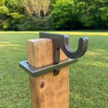Load image into Gallery viewer, 2x4 Steel Shooting Target STAND BASE ONLY - 30" Long Legs (2x4STD-1CB-2LONGLEG-NP)