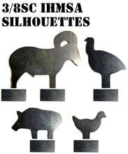 Load image into Gallery viewer, 3/8 Scale IHMSA Metallic Silhouettes