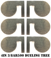 Load image into Gallery viewer, AR500 Steel Dueling Tree Paddle