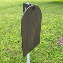 Load image into Gallery viewer, 10"x17" or 15"x26" 3/8" AR500 Tombstone/Gravestone Cowboy Action Silhouette CAS Steel Shooting Metal Gong Hanging Target