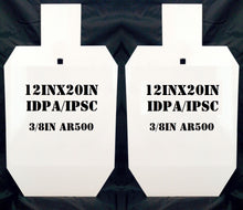Load image into Gallery viewer, AR500 Steel IDPA Gong Target