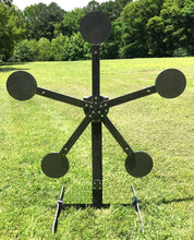 Load image into Gallery viewer, AR500 Steel Reactive Texas Star Target