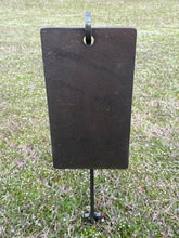 Load image into Gallery viewer, 3/8" AR500 6"x11" Lower A-Zone USPSA/IPSC Steel Shooting Target & 30" Ground Stake Stand (AZ6x111-HSTD1AR500-30IN)