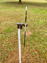 Load image into Gallery viewer, Magnum Target 3/8" AR500 12x20 Combatant Silhouette Steel Shooting Target w/ T-Post Hook (CS12x201STPH1AR500)