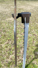 Load image into Gallery viewer, Magnum Target 3/8" AR500 Full Size 18x30 Combatant Silhouette Steel Shooting Target w/ T-Post Hook (CS18x301STPH1AR500)