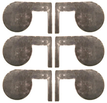 Load image into Gallery viewer, 6"x10" 3/8" AR500 Steel Metal Dueling Tree Paddles Range Shooting Targets 6pc (DT66AR500)