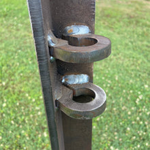 Load image into Gallery viewer, Magnum Target 3/8" AR500 Steel DIY 2" Angle Iron Rings for Swinging Shooting Dueling Tree Paddle Targets (HD-AIR12AR500)