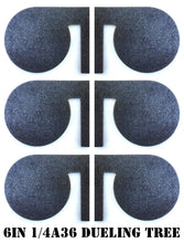 Load image into Gallery viewer, Magnum Target 6"x1/4" Rimfire 22LR Steel Shooting Target Dueling Tree Metal Paddles (DTS6614)