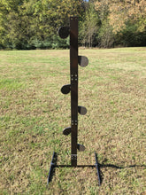 Load image into Gallery viewer, Magnum Target 6"x3/8" AR500 Steel Shooting Targets - Dueling Tree Metal Paddles (HDDTS66AR500)