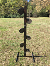 Load image into Gallery viewer, Magnum Target 6"x3/8" AR500 Steel Shooting Targets - Dueling Tree Metal Paddles (HDDTS66AR500)