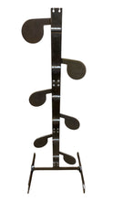 Load image into Gallery viewer, 3/8" AR500 6ft Tall Dueling Tree Stand Range Reactive Steel Shooting Target w/ 6" Paddles (DTSTD66AR500-L)