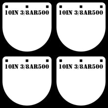 Load image into Gallery viewer, Magnum Target 10" x 3/8" AR500 Gong/Hanger Steel Shooting Target - 4pc Pistol & Rifle Plate (GFT104WAR500)