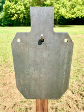 Load image into Gallery viewer, Magnum Target 3/8" AR500 2/3 Scale 66% 12"x20" IDPA/IPSC Steel Shooting Target Gong w/ 2x4 Hook (G12x201-2x4HOOK1AR5)