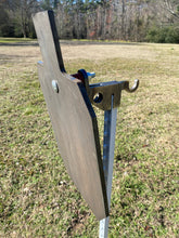 Load image into Gallery viewer, Magnum Target 3/8" AR500 2/3 Scale 66% 12"x20" IDPA/IPSC Steel Shooting Gong Target w/ Spring T-Post Mount / Hook (G12x201S-SPRTPM1AR500)