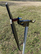 Load image into Gallery viewer, Magnum Target 3/8" AR500 2/3 Scale 66% 12"x20" IDPA/IPSC Steel Shooting Gong Target w/ Spring T-Post Mount / Hook (G12x201S-SPRTPM1AR500)