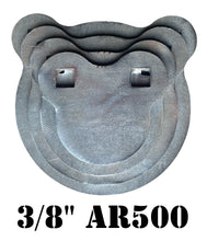 Load image into Gallery viewer, Magnum Target 3/8" AR500 Steel Shooting Targets - 3" 4" 5" 6" Metal Rifle/Pistol Range Gongs (G34564EAR500)