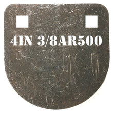 Load image into Gallery viewer, Magnum Target 4 in. AR500 Gong/Hanger Steel Shooting Target - 1pc 3/8 Thk Pistol & Rifle Plate (GFT41AR500)
