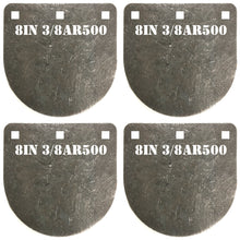 Load image into Gallery viewer, Magnum Target 8 in. AR500 Gong/Hanger Shooting Target - 4pc 3/8 Thk Pistol & Rifle Target (GFT84AR500)