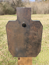 Load image into Gallery viewer, Magnum Target 3/8" AR500 8x12 IDPA/IPSC Steel Shooting Target w/ 2x4 Hook (GIDPA8x121-2x4HOOK1AR5-1H)