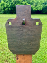Load image into Gallery viewer, Magnum Target 3/8" AR500 8x12 IDPA/IPSC Steel Shooting Target w/ 2x4 Hook (GIDPA8x121-2x4HOOK1AR5-3H)