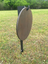 Load image into Gallery viewer, 3/8" AR500 10" Round NRA Steel Shooting Target & 30" Ground Stake Stand (H101-HSTD1AR500-30IN)