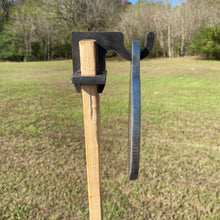 Load image into Gallery viewer, 3/8" AR500 6" Steel Shooting Target w/ 1x2 Hook (H61E-1x2HOOK1AR5)