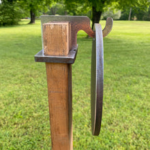 Load image into Gallery viewer, Magnum Target 8" Round 3/8" AR500 Steel Shooting Target - Range Gong Hanger w/ 2x4 Hook (H81-2x4HOOK1AR5)