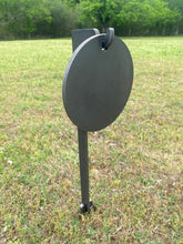 Load image into Gallery viewer, 3/8" AR500 8" Round NRA Steel Shooting Target & 30" Ground Stake Stand (H81-HSTD1AR500-30IN)