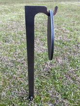 Load image into Gallery viewer, 3/8" AR500 8" Round NRA Steel Shooting Target & 30" Ground Stake Stand (H81-HSTD1AR500-30IN)