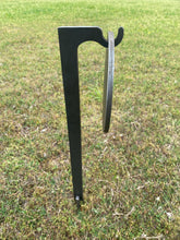 Load image into Gallery viewer, 3/8" AR500 8" Round NRA Steel Shooting Target & 30" Ground Stake Stand (H81-HSTD1AR500-30IN)