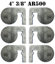 Load image into Gallery viewer, AR500 Steel Dueling Tree Paddle