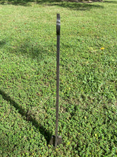 Load image into Gallery viewer, 2pc Set of 48" Tall 3/8" AR500 Ground Stake Stands w/ Integrated Hook for Steel Shooting Targets (HSTD2AR500-48IN)