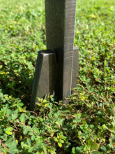 Load image into Gallery viewer, 2pc Set of 48" Tall 3/8" AR500 Ground Stake Stands w/ Integrated Hook for Steel Shooting Targets (HSTD2AR500-48IN)