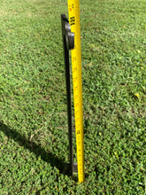 Load image into Gallery viewer, 2pc Set of 30" Tall 3/8" AR500 Ground Stake Stands w/ Integrated Hook for Steel Shooting Targets (HSTD2AR500-30IN)