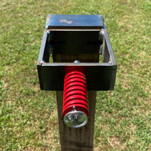 Load image into Gallery viewer, 2x4 Target Spring Mount for AR500 Steel Targets - Metal Range Stand 1pc or 2pc (SPR2x4M1-14A36) (SPR2x4M2-14A36)