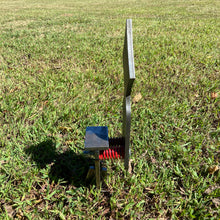 Load image into Gallery viewer, Magnum Target 6"x12" 3/8" AR500 Auto Reset Diamond Popper - Suit Playing Card - Spring Reactive Metal Steel Shooting Target (SPR-DIAMOND6x12AR500)