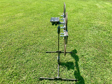 Load image into Gallery viewer, Magnum Target 3/8" AR500 Portable Revolving Plate Rack “No Weld” Reactive Steel Shooting Target w/ 6in Paddles (RPR-6)