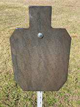 Load image into Gallery viewer, 1pc 3/8" AR500 Hardened Steel Shooting Target Spring T-Post Mounts - Metal Range Stands (SPRTPM1AR500)