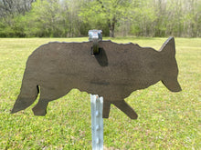 Load image into Gallery viewer, 12"x24" 3/8" AR500 Coyote Silhouette Steel Shooting Target 1pc Range/Hunting (COYOTE12x241AR500-1H)