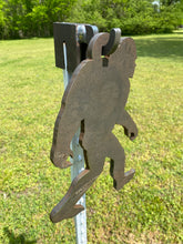 Load image into Gallery viewer, Magnum Target 3/8" AR500 8"x12” Bigfoot Sasquatch Steel Shooting Range Target w/ T-Post Hook (HBF8x121TPH1AR500)