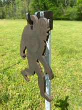 Load image into Gallery viewer, Magnum Target 3/8" AR500 8"x12” Bigfoot Sasquatch Steel Shooting Range Target w/ T-Post Hook (HBF8x121TPH1AR500)